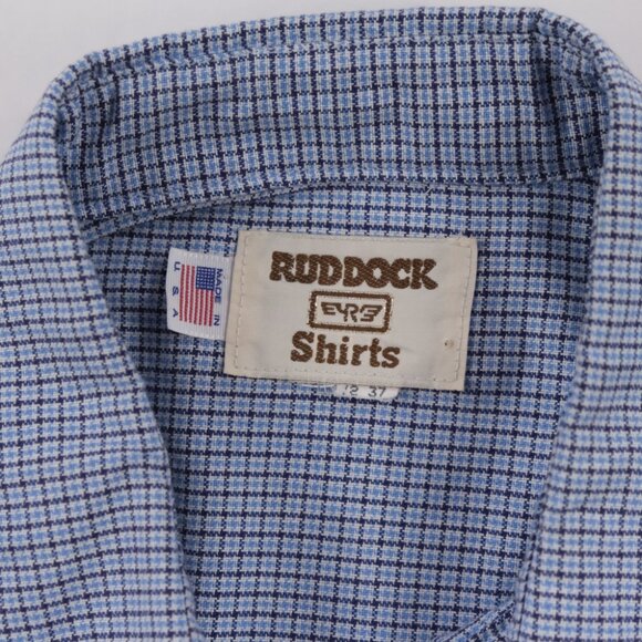 Men’s Vintage Flying R Ranchwear Ruddock Mgf Western Pearl Snap Plaid Shirt XL - Picture 3 of 6